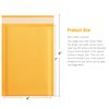 HBlife 50Pcs Bubble Mailers, 4x8 Inches Self Seal Kraft Poly Mailers, Padded Envelopes Shipping Bags Packaging for Small Business