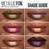 Maybelline Lip Studio Metallic Foil Metallic Liquid Lipstick Makeup, Zen, 0.16 fl. oz.