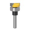 Yakamoz 1/4 Inch Shank Template Router Bit Bearing Flush Trim Hinge Mortising Plunge Router Cutter Woodworking Milling Tool