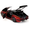 1972 Datsun 240Z Black and Red Metallic with Graphics Fast X (2023) Movie Fast & Furious Series 1/24 Diecast Model Car by Jada 34916