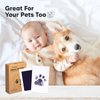 4-Pack Inkless Hand and Footprint Kit - Ink Pad for Baby Hand and Footprints - Dog Paw Print Kit,Dog Nose Print Kit - Baby Footprint Kit, Clean Touch Baby Foot Printing Kit, Handprint Kit (Twilight)