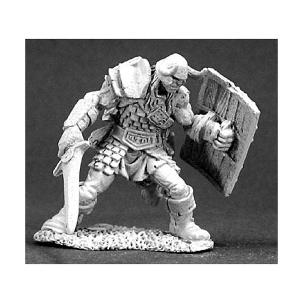 Reaper Miniatures Urich, Adventuring Fighter #03282 Dark Heaven Unpainted Metal by Reaper