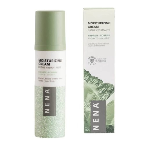 NENA Face Moisturizer Cream with Glacial Mineral | Restores Skin Elasticity and Firmness, Hydrates and Diminishes Lines and Wrinkles, Perfect Moisturizing