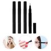 Beaupretty 4pcs Empty Nail Oil Pen Twist Pens Lip Gloss Brush Cosmetic Container Applicators Eyelash Growth Liquid Tube 3ml