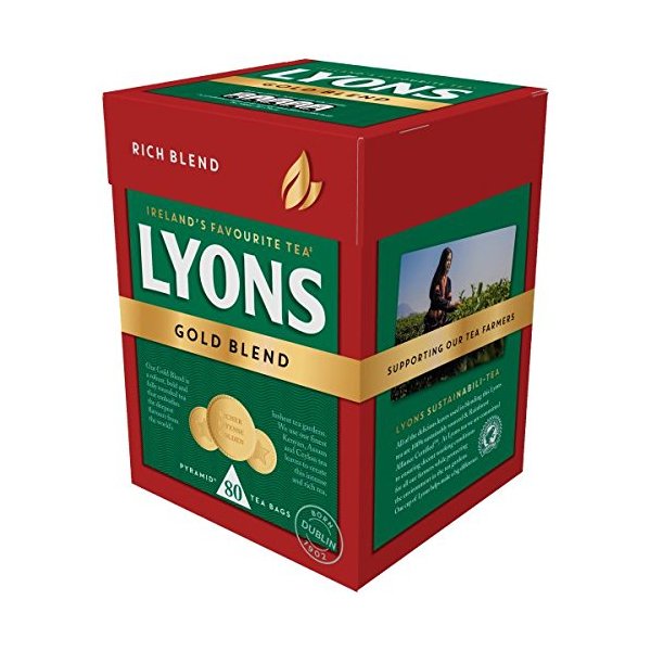 Lyons Gold 80 Tea Bags - Fast