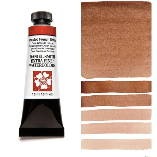 Daniel Smith Extra Fine Watercolor Paint, 15ml Tube, Roasted French Ochre, 284600171