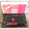 Bobbi Brown Pink Lip Color Trio: Pink Lily Lip Gloss + Rose Lip Pencil + Baby Crushed Lip Color + Travel Bag