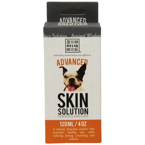 RELIQ Advanced Skin Solution for dogs and cats, 4-Ounce