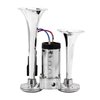 600DB Super Loud Dual Electric Air Horns Kit for Vehicles - With Compressor, Applicable for Cars, SUVs, Trucks, Boats