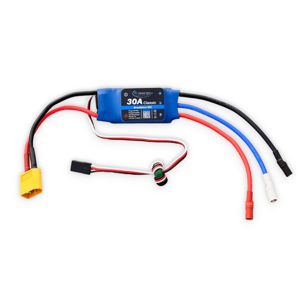 30A RC Brushless Motor Electric Speed Controller ESC 3A UBEC with XT60 & 3.5mm bullet plugs