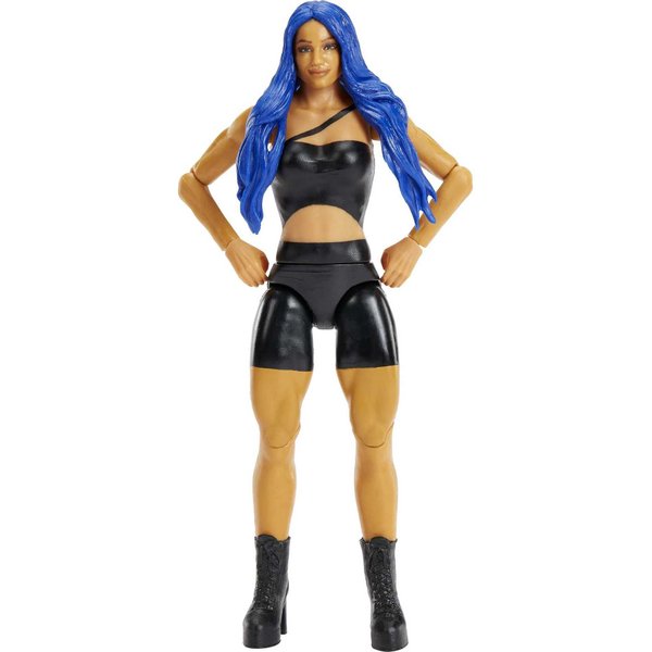 Mattel WWE Sasha Banks Basic Action Figure, Posable 6-inch Collectible for Ages 6 Years Old & Up