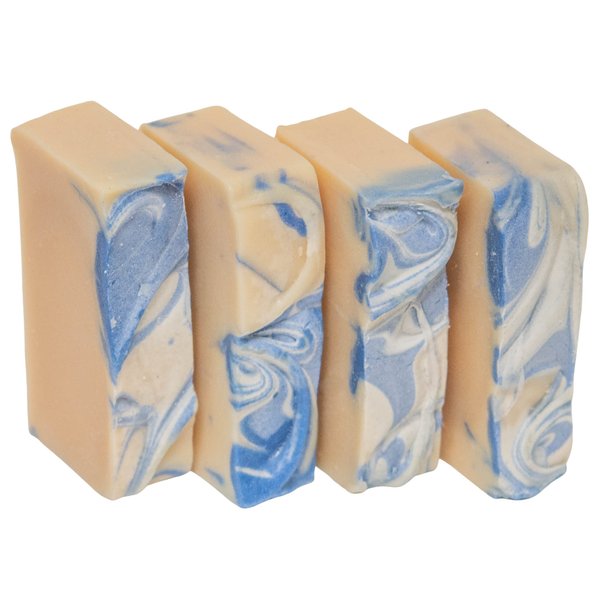 Goat Milk Stuff Goat Milk Soap - OCEAN SOAP | Handmade All-Natural, Goat Milk Soap Bars for Dry Skin Relief, Body & Face Wash for Men and Women, Bar Soap (Box of 4)
