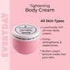 MCoBeauty EVERYDAY Tightening Body Cream, with Collagen, Squalane, Shea Butter, and Coconut Oil, Vegan, Cruelty Free Cosmetics