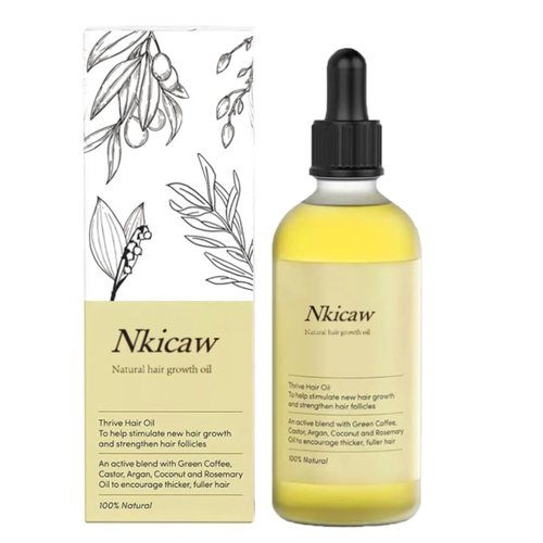 Carvenchi Natural Hair Growth Oil, Veganic Organic Natural Hair Growth Oil, Nourishing Hair Oil, Hair Oil for Frizzy Dry Hair (1pcs)