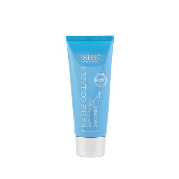 Om She Aromatherapy Marine Collagen with Red Algae Day Cream