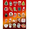 300pcs Aesthetic Cute Christmas Deer Stickers, Colorful VSCO Kawaii Waterproof Sticker Pack, Hydroflask Laptop Water Bottle Skateboard Diary Luggage Skateboard Stickers Best New Year's Gift (Style B)