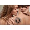 Artsure 6 Sheets Temporary Fake Tattoos For Men Adults Praying Hands Rosary Hand Cross Art Temporary Fake Tattoo For Women Neck Arm Chest For Woman 3 7 X 3 7 Inch