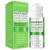 Estetist Razor Bump Stopper For Sensitive Skin - Ingrown Hair Treatment For Face, Underarm, Bikini Area, Legs, After Shave Roll On Moisturizer Serum with Aloe Vera, Tea Tree, Salicylic & Glycolic Acid