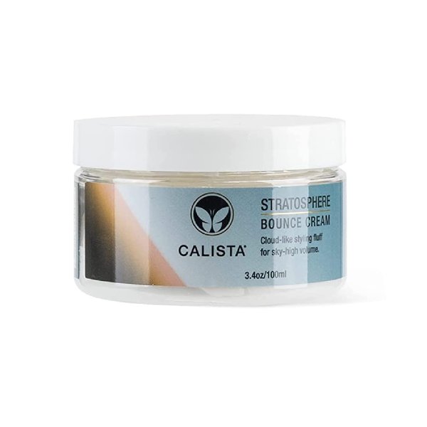Calista Stratosphere Bounce Cream, Lightweight Volumizing Styling Cream, Body and Bounce Infusing Cream, 3.4 oz. (3.4, Cream)