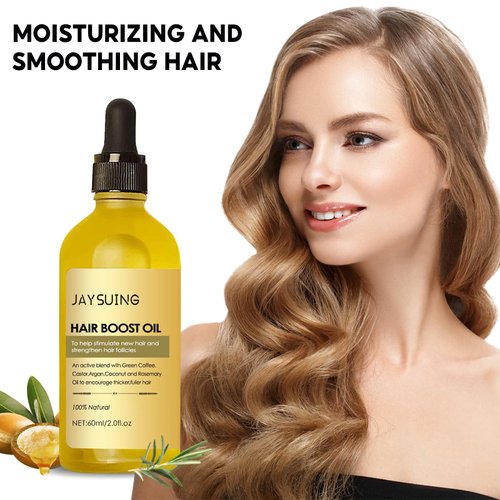 Jaysuing Veganic Natural Hair Growth Oil, Natural Hair Growth Oil,2PC Rosemary Oil for Hair Growth for Dry Damaged Hair(120mML)
