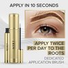 INCREDIBLE BrowForce Eyebrow Growth Serum For Thicker Brows (8ml) Eyebrow Serum To Grow Brows For Natural Longer FULLER BROWS Brow Serum - NYK1 Lash And Brow Growth Serum Enhancing Eye Brow Serums