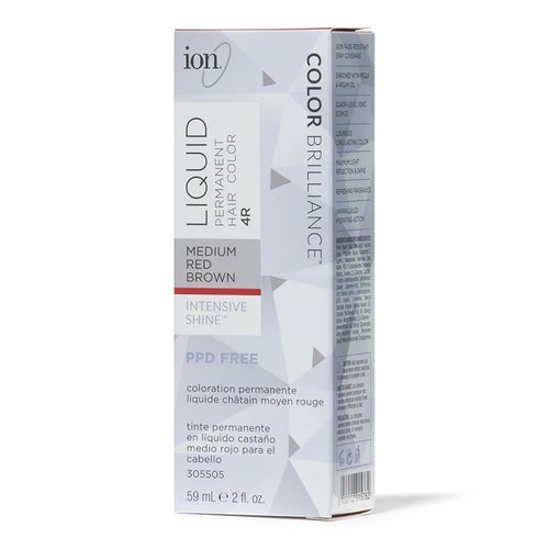 4R Medium Red Brown Permanent Liquid Hair Color
