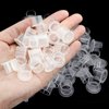 Tattoo Ink Cups 300PCS 14mm Medium Disposable Tattoo Pigment Caps with Base Plastic for Tattooing Tattoo MachineTattoo Supplies Tattoo Needles Tattoo Kits