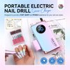 SAVILAND Electric Nail Drill: Portable 40000RPM Nail Filer Electric Manicure Pedicure13 Nail Drill Bits for Acrylic Nails False Nails Gel nails Dip Nail Artificial Nails Home Salon, Gradient Color