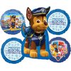 Anagram Paw Pups on Patrol Birthday Party Supplies Chase and friends Marshall Rubble Skye and Everest Balloon Bouquet Decorations