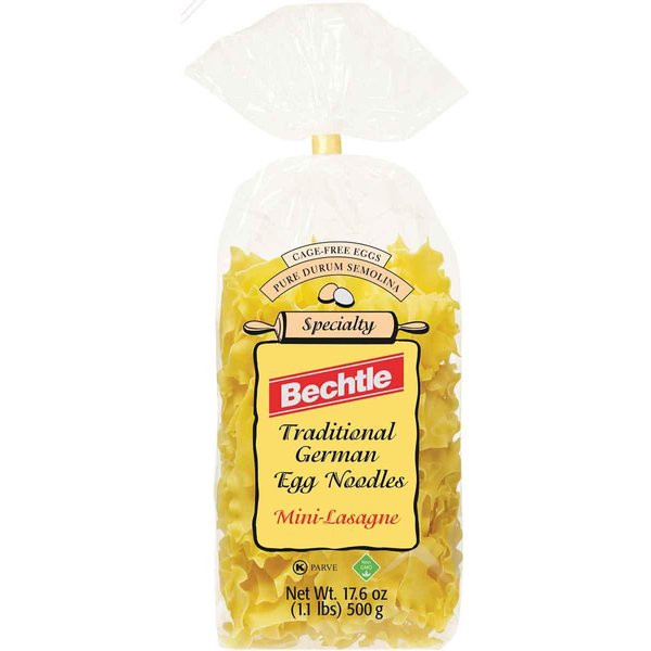 Bechtle Mini-Lasagne Traditional German Egg Noodles, 17.6 Ounce
