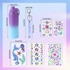 TOSPARTY Decorate Your Own Water Bottle Kit Sea Animals Butterflies Stars Themed Painting Crafts DIY Arts and Crafts Gifts for Birthday Gifts