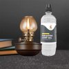 The Dreidel Company Liquid Paraffin Lamp Oil - Half-Liter (500mL) - Smokeless, Odorless, Ultra Clean Burning Fuel for Indoor and Outdoor Use (Clear)