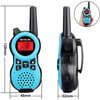 Retevis RT38 Walkie Talkies for Kids,Kids Toys for 6-12 Year Old Boy Girl,Mini Size USB Port,Long Range FRS Radio,Camping Hiking Outdoor(Blue 1 Pair)