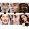 Oil Control Loose Powder Setting Make Up Waterproof Poreless Long Lasting Soft-Matte Face Powder Makeup, 0.32Oz (02)