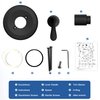 Replacement for Delta Faucet Classic 13 Series Single-Function Shower Valve Trim Kit, Shower Handle, Matte Black Shower Trim Kit T13020-BL (Cartridge and Valve Not Included)