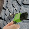 BOTH WINNERS Sturdy Horse Hoof Pick Brush with Soft Touch Handle (Neon Green)