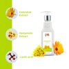 Pili Natural Facial Cleanser with Witch Hazel and Calendula, cleans and exfoliates with controlled pH