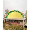 Percozzi Taco Hamster Hammock Hideout Tunnel House Rat Toys Cage Accessories Bed Ferrets Guinea Pigs Chinchill Sugar Glider Small Animal Habitat