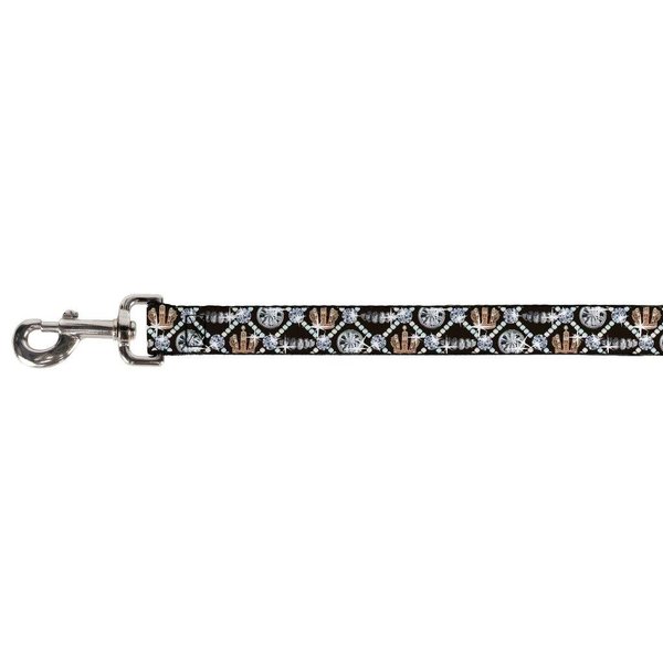 Buckle-Down Pet Leash - Bling - 6 Feet Long - 1" Wide