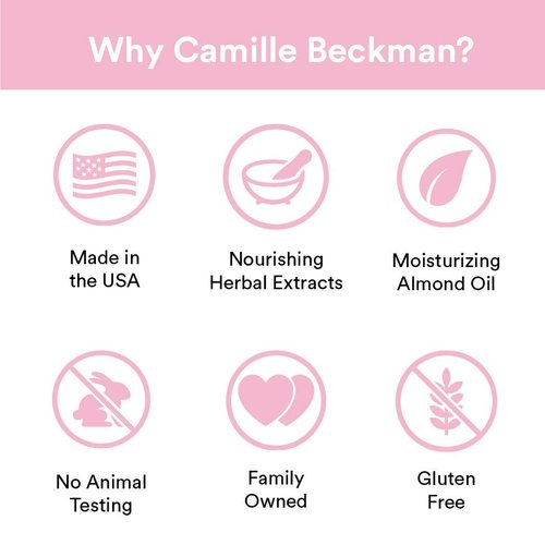 Camille Beckman Camille Scented Glycerine Bar Soap for Hands, Face and Body, 3.5 Ounce