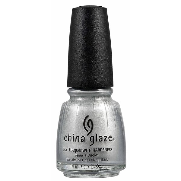 China Glaze Nail Polish, Platinum Silver 627