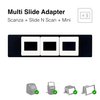Multi-Slide 50mm Film Adapter for Slide N Scan and Scanza Scanners, Faster Scanner Efficiency Multiple Slides - Quick Scanning