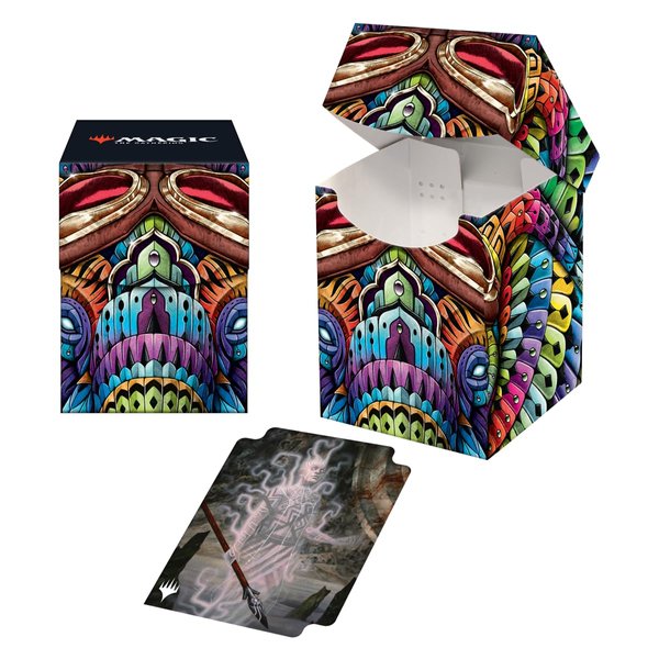 Ultra Pro - MTG The Lost Caverns of Ixalan 100+ Card Deck Box, Quintorius Kand for Magic: The Gathering, Protect & Store Commander MTG Decks, Collectible Card Storage