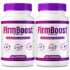 (2 Pack) FirmBoost – Daily Skin Firmness Support Formula with a Clean, Natural Blend Inspired by Collagen | Firm Boost for Smooth Texture, Hydration & Healthy-Looking Skin (120 Capsules)
