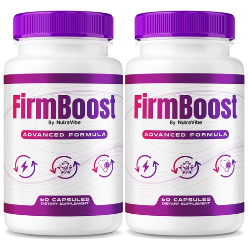 (2 Pack) FirmBoost – Daily Skin Firmness Support Formula with a Clean, Natural Blend Inspired by Collagen | Firm Boost for Smooth Texture, Hydration & Healthy-Looking Skin (120 Capsules)