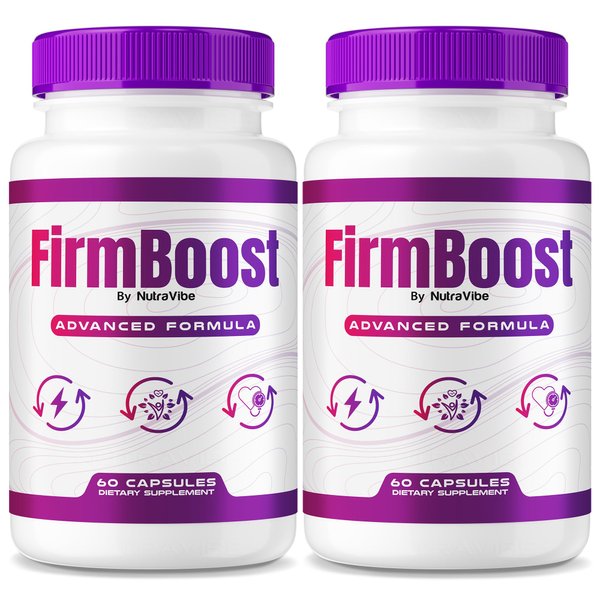 (2 Pack) FirmBoost – Daily Skin Firmness Support Formula with a Clean, Natural Blend Inspired by Collagen | Firm Boost for Smooth Texture, Hydration & Healthy-Looking Skin (120 Capsules)