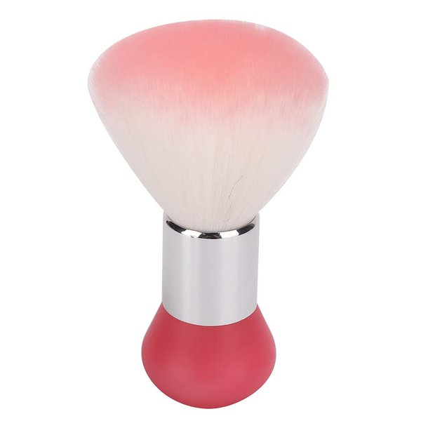 Yosoo Health Gear Neck Duster Brush, Hair Brush for Barber Shop, Premium Nylon ABS Material, Pink