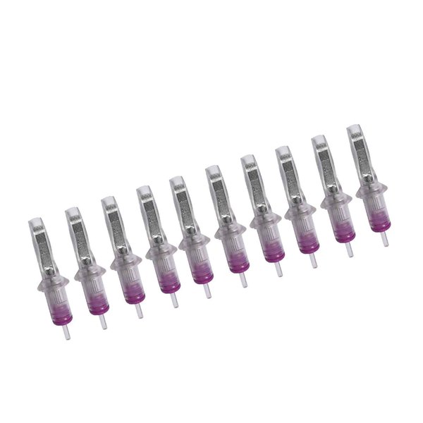 BIGWASP 50pcs Assorted Disposable Cartridge Tattoo Needles Curved Magnum Mixed 7RM 9RM 11RM 13RM 15RM (50pcs #12 Standard RM)