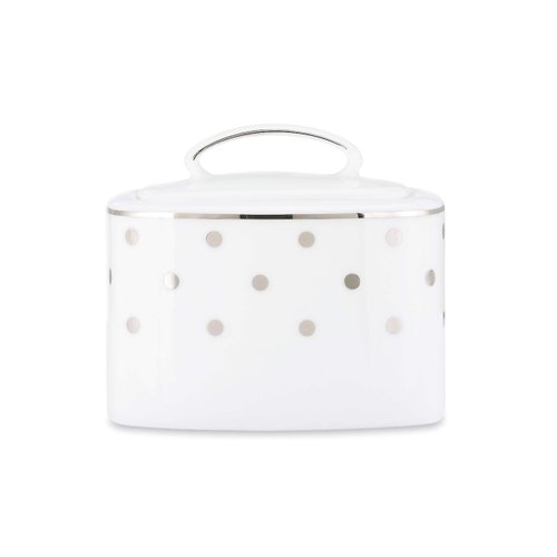 kate spade New York Rd Platinum Larabee Road Sugar Bowl