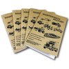 Peaceful Creek Manuals Maintenance Record, Service Repair Log Book, 5pk.: Automotive, Recreational Vehicle, Construction Equipment, Tractor, Truck, Boat, Auto, OSHA Approved (5)